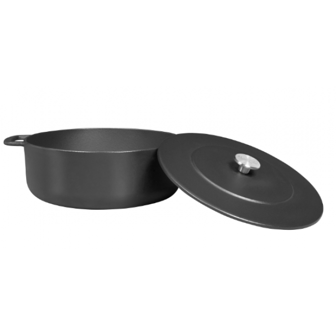 COMBEKK Dutch Oven Sous-Chef taaskasutatud materjalist malmpott, 24 cm, emailitud