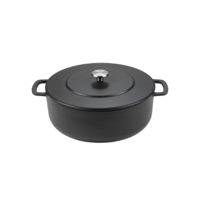 COMBEKK Dutch Oven Sous-Chef taaskasutatud materjalist malmpott, 24 cm, emailitud