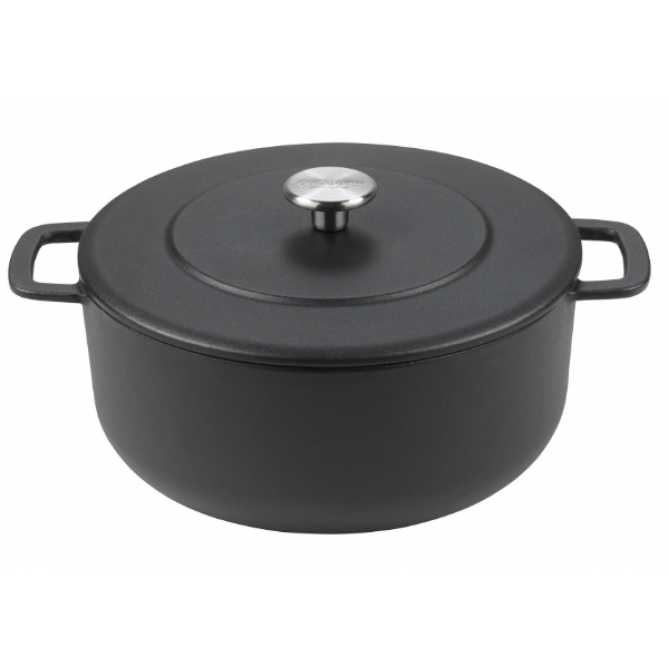 COMBEKK Dutch Oven Sous-Chef taaskasutatud materjalist malmpott, 28 cm, emailitud