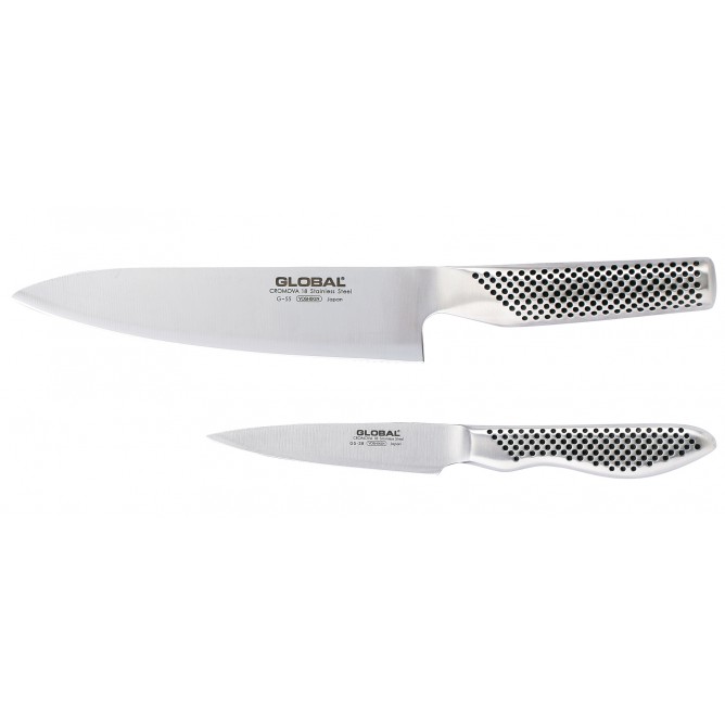 GLOBAL Knife Set 2-pcs G-55, GS-38