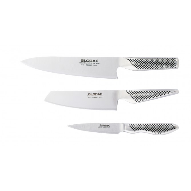 GLOBAL Knife Set 3-pcs G-2, GS-5, GS-38