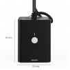 SteamOne STEAMCUBE steamer, black